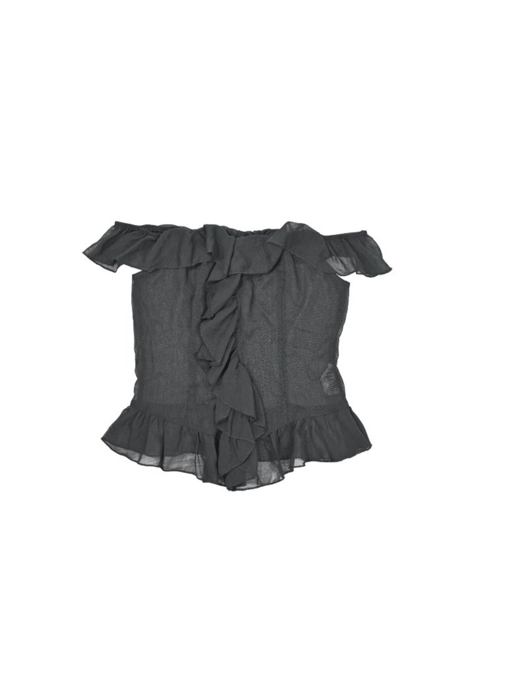 Lioness Timeless Ruffle Top in Onyx